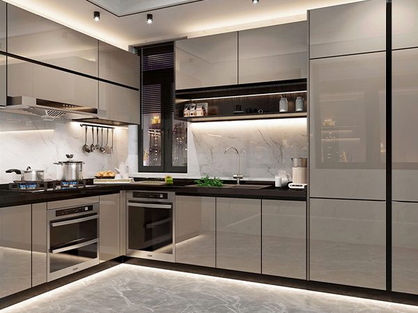 Acrylic Kitchen Cabinet materials