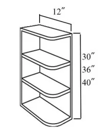 Wall End Shelf