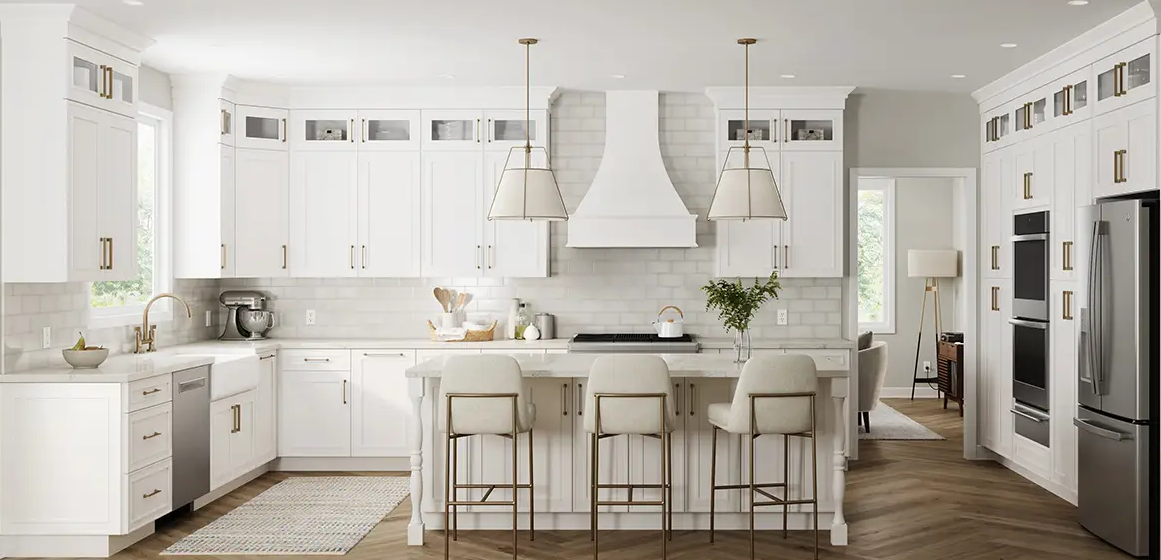 White Shaker Cabinets