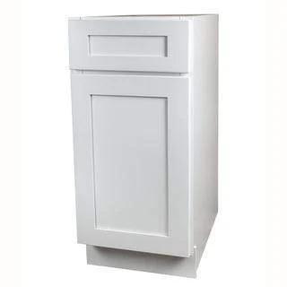 Builder-Grade-Frameless-White-Shaker-Cabinets-1-Door-1-Drawer-9-Inch-Base